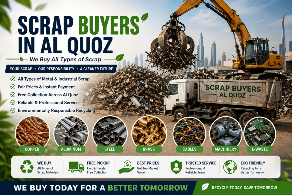 scrap buyers in Al Quoz